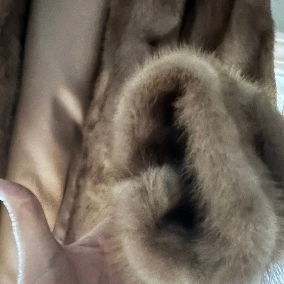 Vintage Mink red fox fur coat- by Buffums Ca. - Picture 14 of 16